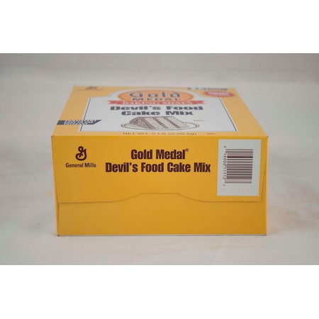 GOLD MEDAL Gold Medal Baking Mixes Devil's Food Cake Mix 5lbs, PK6 16000-11112